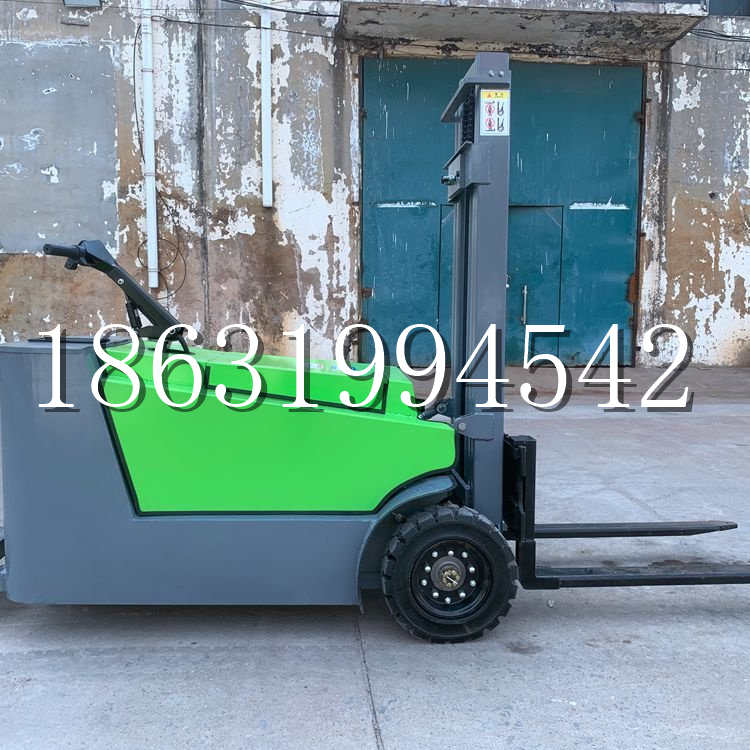 榆林市小型电动叉车1吨2吨步行站驾式电瓶堆高充电装卸车液压升降车铲车